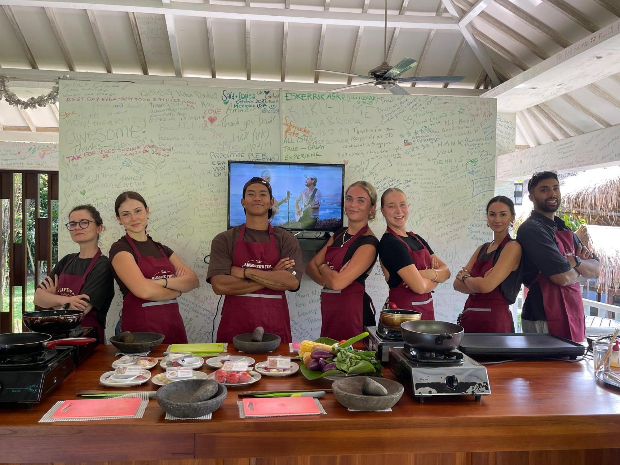 Anggrek Putih Lombok Cooking Class And Homestay Senggigi Exterior foto